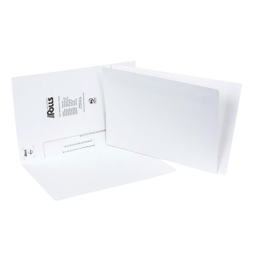 Rolls AA0102 Lateral File Folder White Suits foolscap and A4 size documents