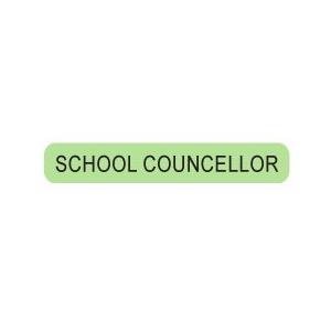 Rolls 2HHE635 SCHOOL COUNSELLOR Labels box of 500