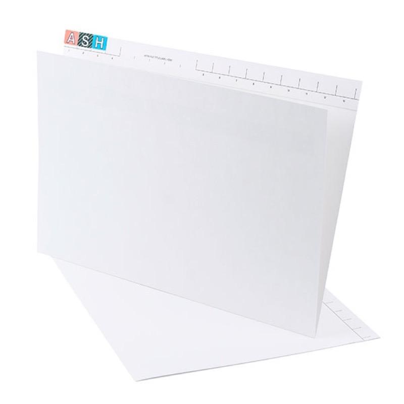 Rolls AC0101 Top Tab File Folder White