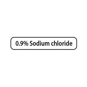 Rolls MR7177 Sodium Chloride Label Roll 250