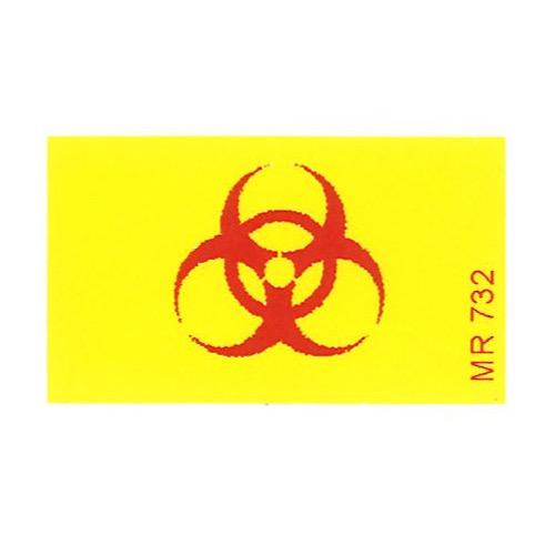 Rolls MR732 Blood Products Alert Label Roll of 100 labels
