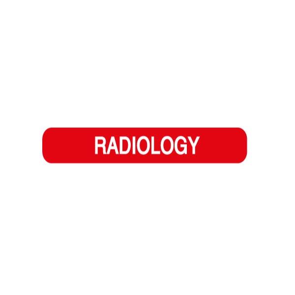 Rolls MR801 Radiology Label box of 500