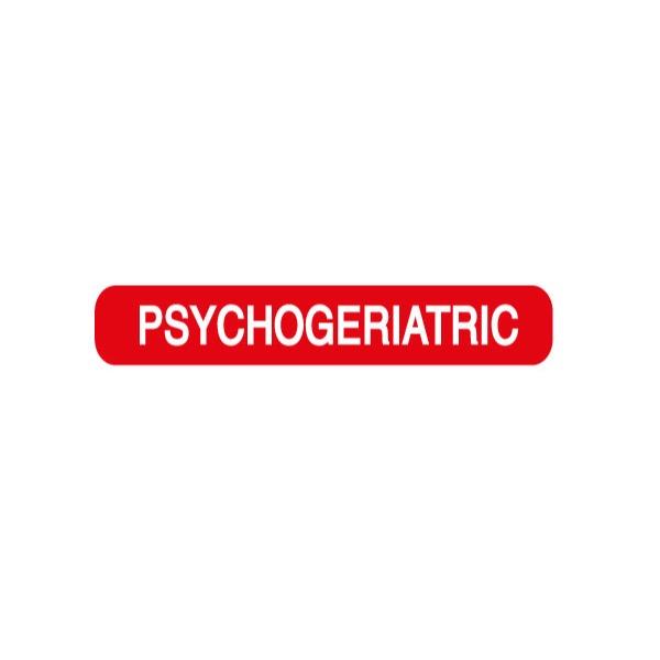 Rolls MR818 Psychogeriatric Label box of 500