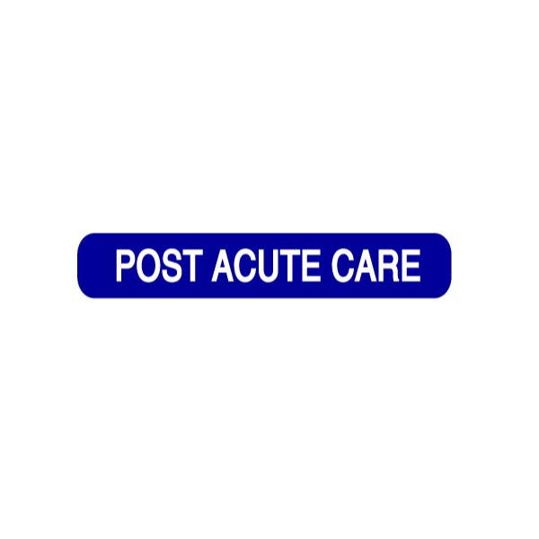 Rolls MR886 Post Acute Care Label box of 500
