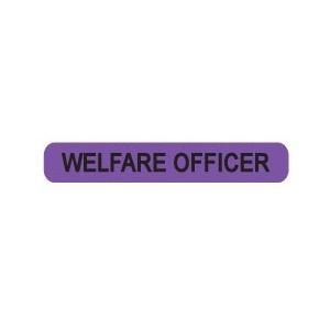 Rolls NH600970 Welfare Officer Labels box of 500