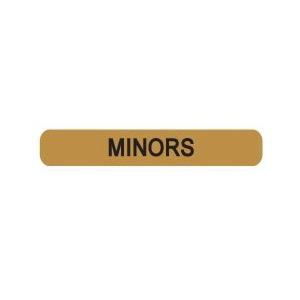 Rolls NH600987 Minors Labels box of 500