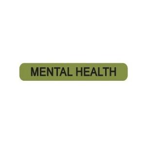 Rolls NH601038 Mental Health Labels box of 500