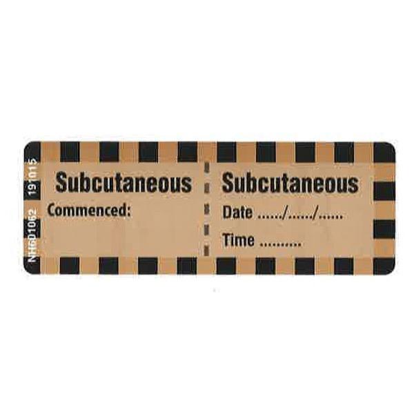 Rolls NH601062 Subcutaneous Small Label Roll 250