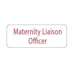 Rolls WSL-076 Maternity Liaison Officer Labels box of 1000