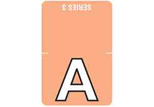 Load image into Gallery viewer, Rolls SERIES3ALPHA Colour Coded Alphabetic Labels Series 3 Pack of 5 sheets
