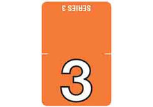 Load image into Gallery viewer, Rolls SERIES3NUM Colour Coded Numeric Labels Series 3 Pack of 5 sheets
